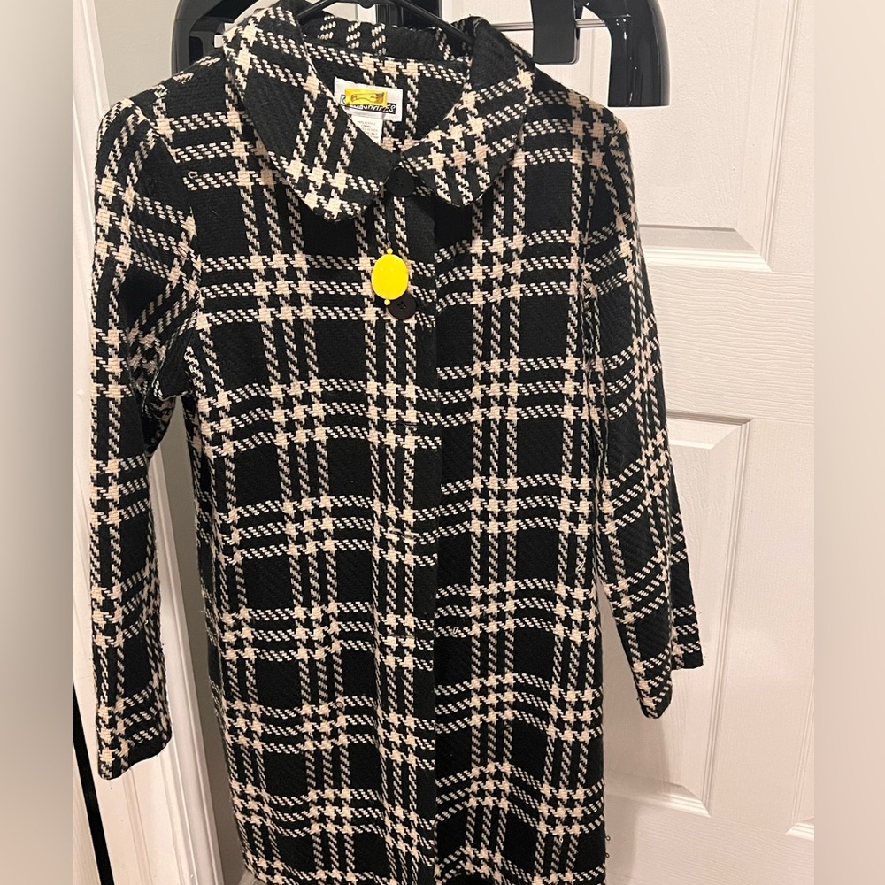 Black and White CM shapes vintage jacket Size S lightweight